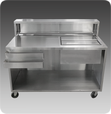 Stainless Steel Portable Beverage Bar