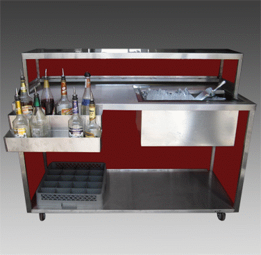 Portable Beverage Bar | Mobile Bar | Party Bar