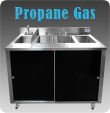 Portable Sink Gas