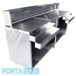 Portable Cart, Stainless Steel