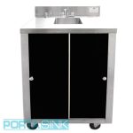 Portable Hand Sink, 1 Compartment & Acrylic Doors