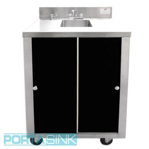 Portable Hand Sink, 1 Compartment & Acrylic Doors