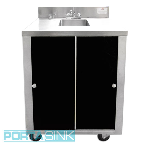 Portable Hand Sink, 1 Compartment & Acrylic Doors